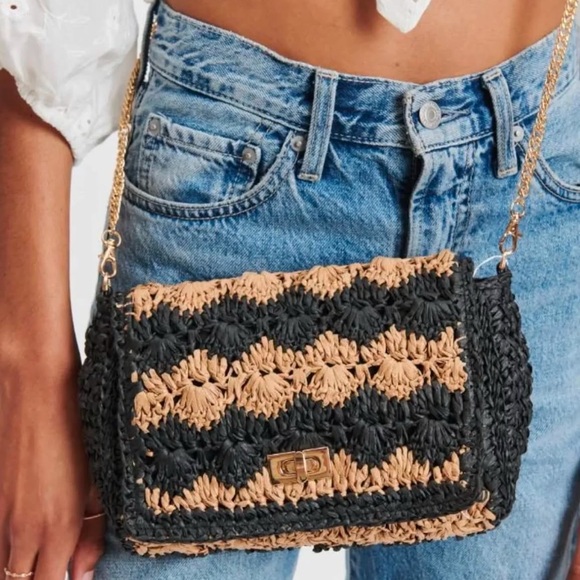 NWT Zara Bi-color Crossbody Bag - Picture 4 of 16